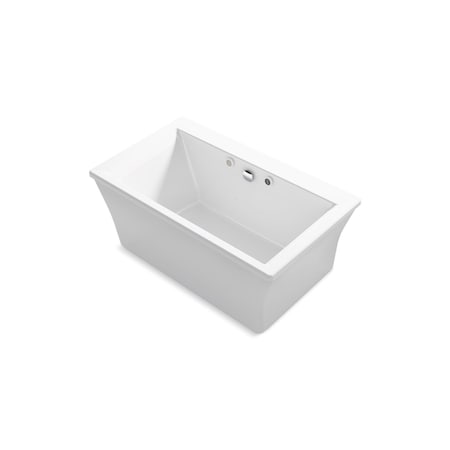 Kohler 60.25 in. L, 34.25 in. W, White, Acrylic 24019-GHW-0